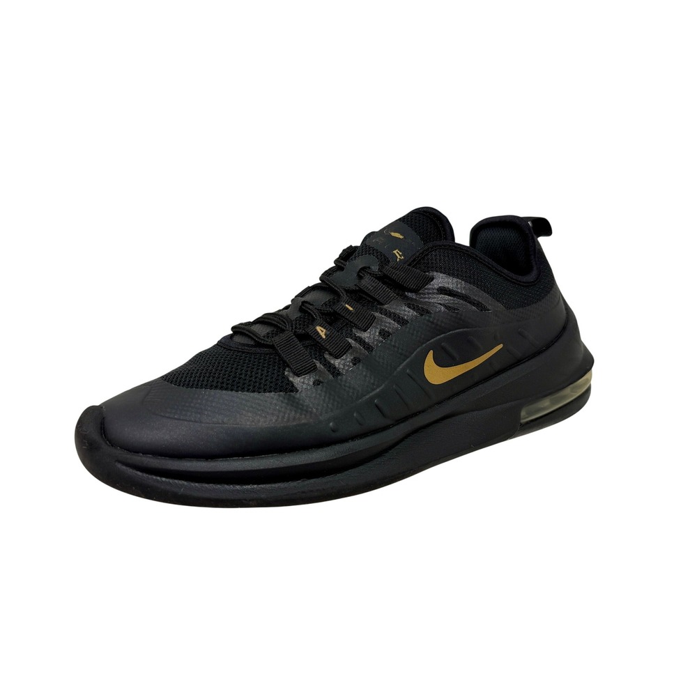 Nike Air Max Axis Black Metallic Gold Sneakers AA2168-007 Women's Size 8.5